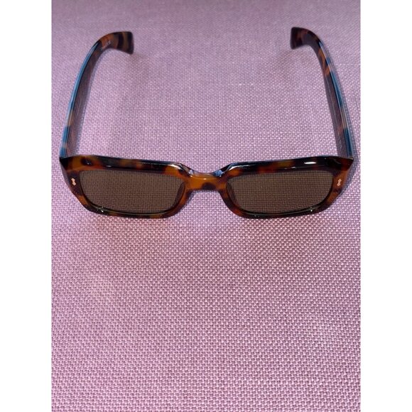 AIRE Pluto Sunglasses in Syrup Tort & Sage Tint Brown New Unisex Sunnies - Picture 6 of 14